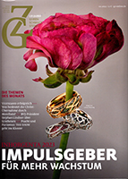 Goldschmiede-Zeitung_Titel_01_2023_Auszeichnung für Verlobungs- und Eheringe Goldschmiede-Zeitung_Titel_02_2023_Etikettendruck-Software für Apple MAC: eXtra4-labelM1