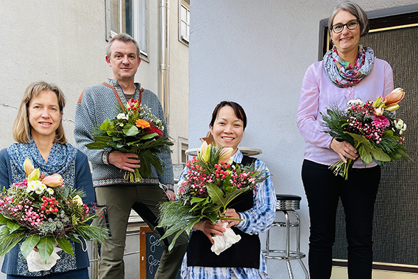 Ferdinand Eisele GmbH freut sich über ihre Firmen-Jubilare Ferdinand Eisele GmbH freut sich über ihre Firmen-Jubilare