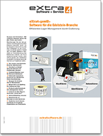 Prospekt Edelstein-Management-Software eXtra4<gemID> Prospekt Edelstein-Management-Software eXtra4<gemID>