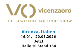 Messe für Schmuck und Uhren, Vicenzaoro, Italien