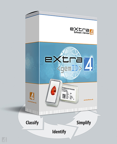 eXtra4<gemID>, management software for gemstones eXtra4<gemID>, management software for gemstones