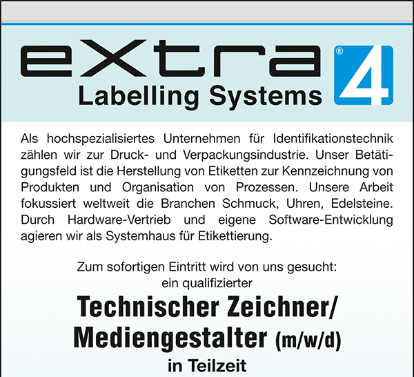 Technischer Zeichner - Mediengestalter 2024 stellenanzeige Drucker 03 2021 270x510 rgb