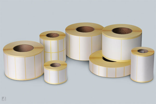 Rollen-Etiketten Standard-Haftetiketten Rollen