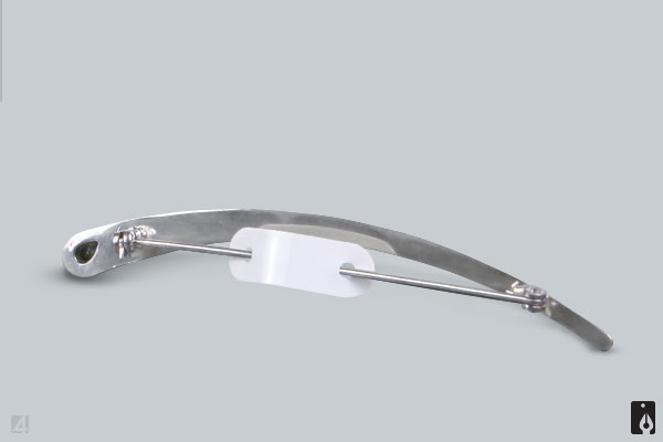 Schmucketikett für Nadeln und Broschen Ref.-No. 74 67P nicht-selbstklebendes Schmucketikett für Nadeln Ref.-No. 74 67P