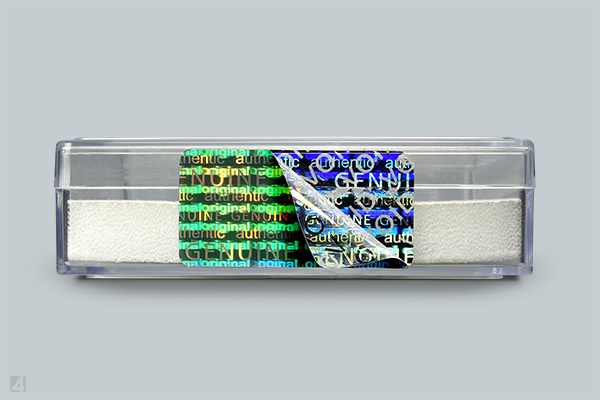 Hologramm + Spalt-Effekt / hologram + split effect Detail