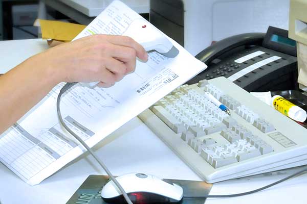 Barcode Scanner Barcode-Scanner im Einsatz bei der Auftragsabwicklung