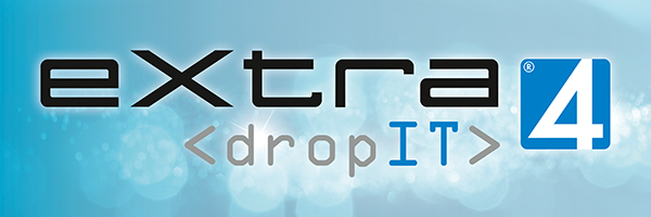 Logo Software eXtra4<monitorTX> extra 4 grand bokeh dropIT 600x200